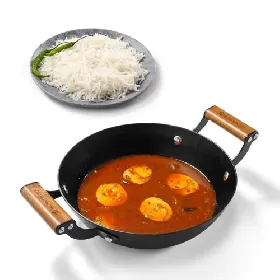 Wonderchef Pre-Seasoned Ferro Light 24cm Kadhai 