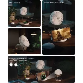 XECH Aero Charge Table Fan