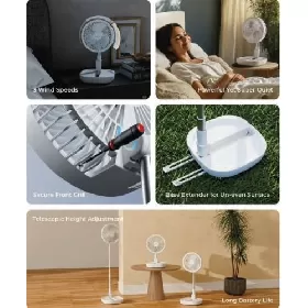 Xech AIRSTORM II Table Fan 