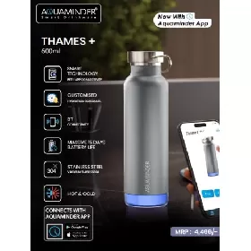 Xech Aquaminder Thames+ Smart Water Bottle thumbnail