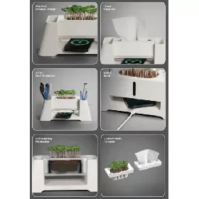 Xelect Eo Versa Charge Desk Organizer 