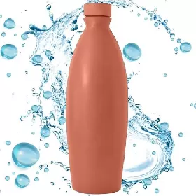 Xelect NATURAL Clay Water Bottle thumbnail