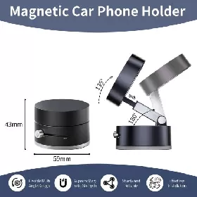 Xelect Vacuum Suction Magnetic Phone Holder thumbnail 2